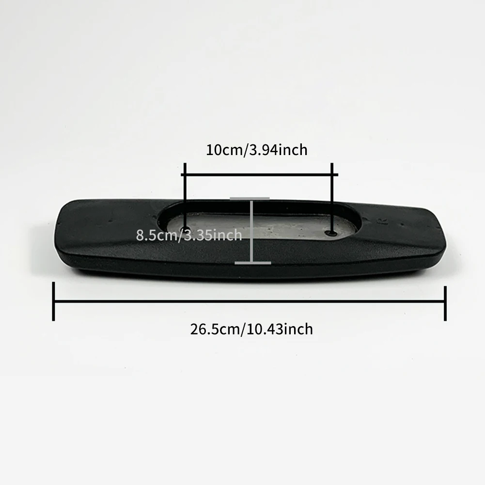 Description Picture 2 of item1pair Office Replacement Cover Accessories Soft Gaming Chair Armrest Pad Cushion Universal Caps Comfy Black Durable Home