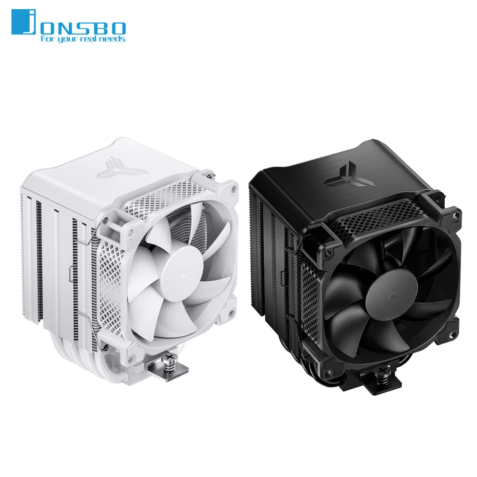 

JONSBO HX6210 Black/White 6 Heatpipe CPU Cooler 90mm PWM Fan Tower Air-cooled Radiator For Intel LGA115x 1700 1200 2011 2066 AM4