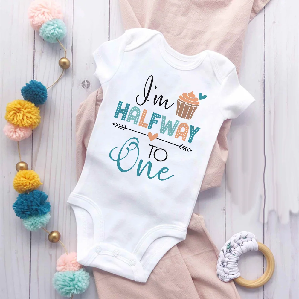 1/2 Birthday Boy Outfits Half Way To One Months Birthday Baby