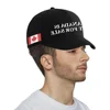 Canada Not For Sale Baseball Cap Adjustable Red Hat with Maple Leaf Embroidery for Outdoor Activities & Casual Wear Snapback Cap 4