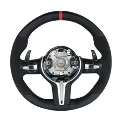 For 11-18 BMW 1234 Series X1X2X3X4X5X6 M3 Steering Wheel Assembly MP Full Leather Red Label