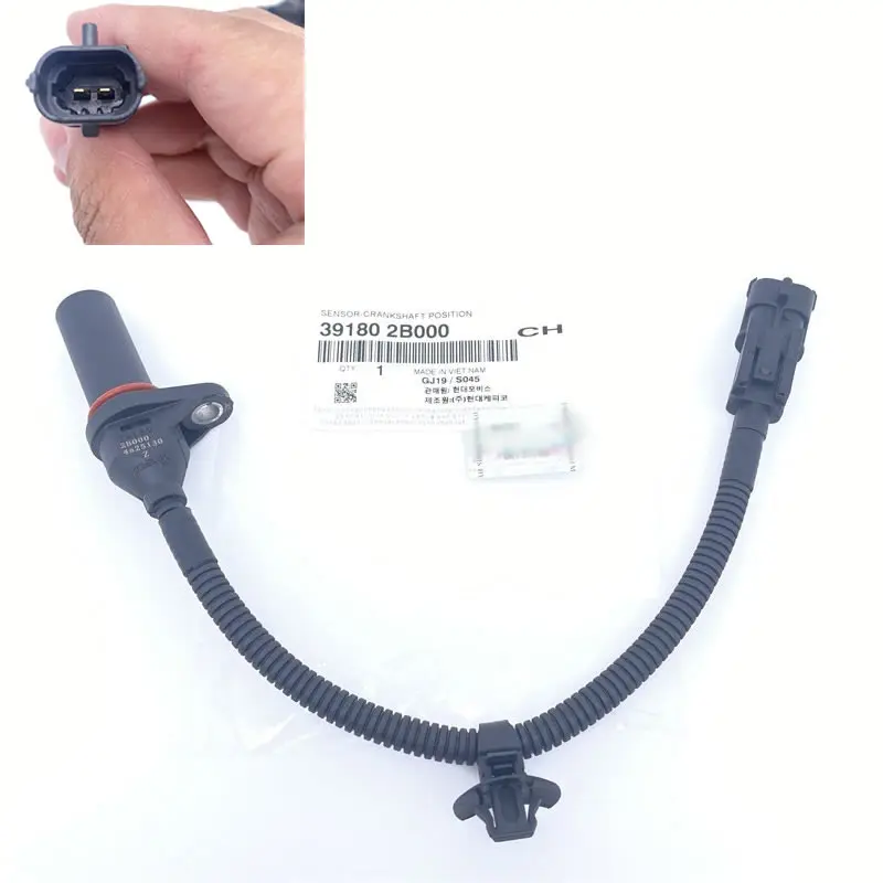 

Original Crankshaft Position Sensor For Hyundai Tucson Veloster Elantra KIA Soul RIO Cerato 1.4L 1.6L1.8L 391802B000 39180-2B000