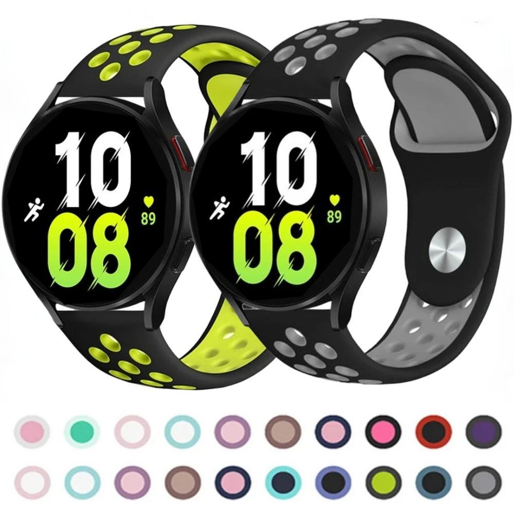 Sport Silicone Strap, 20mm/22mm,