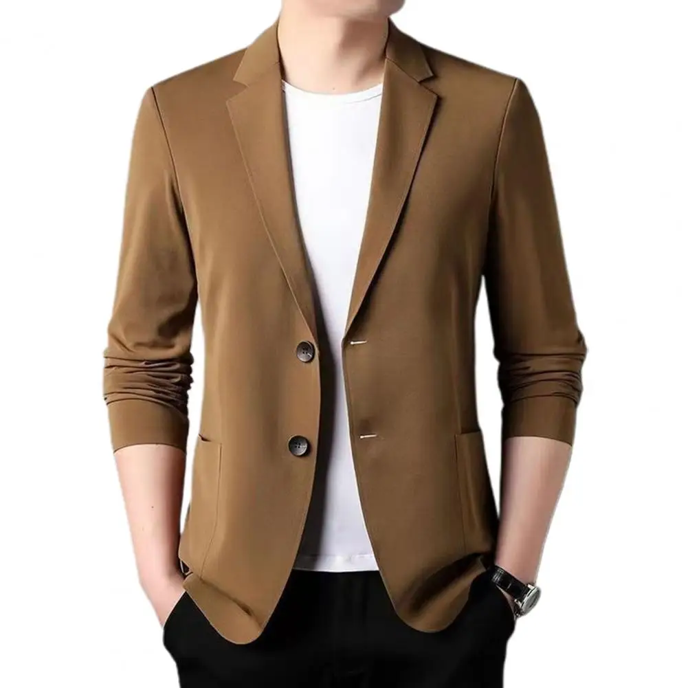 Anti-Wrinkle Ultra Thin Ice Silk Suit Jacket Summer men blazer Breathable Stretch Casual Suit Plus Size Lightweight blazers брюки джоггеры uniqlo ultra stretch airism