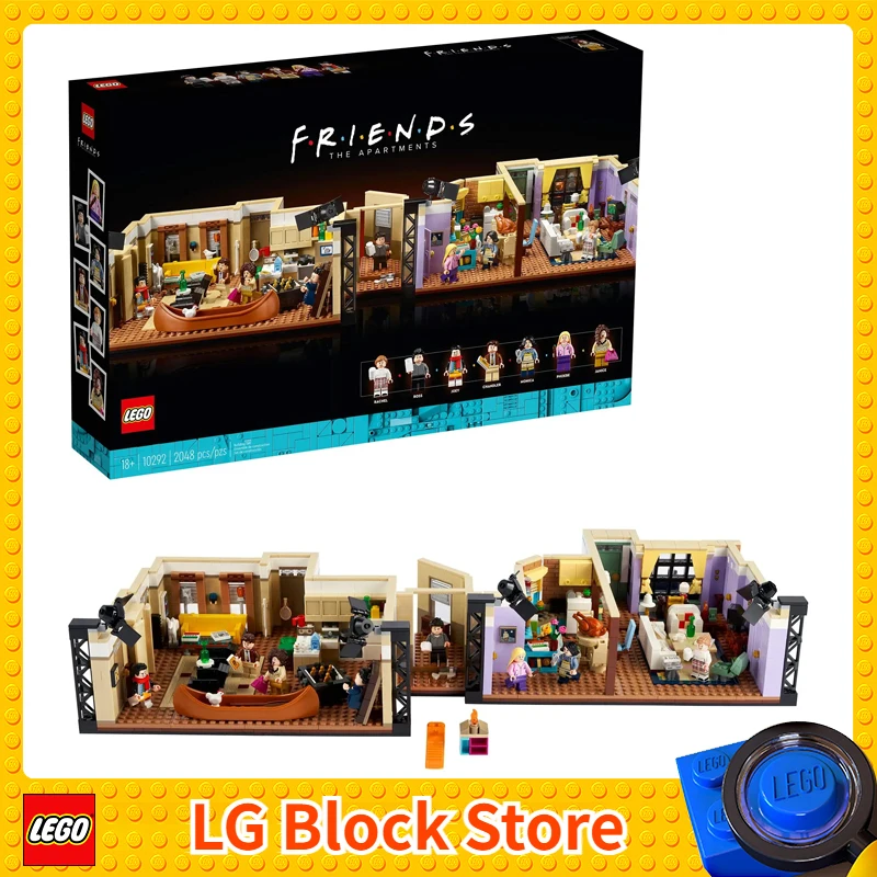 LEGO Icons The Friends Apartments 10292 Building Blocks Creative 