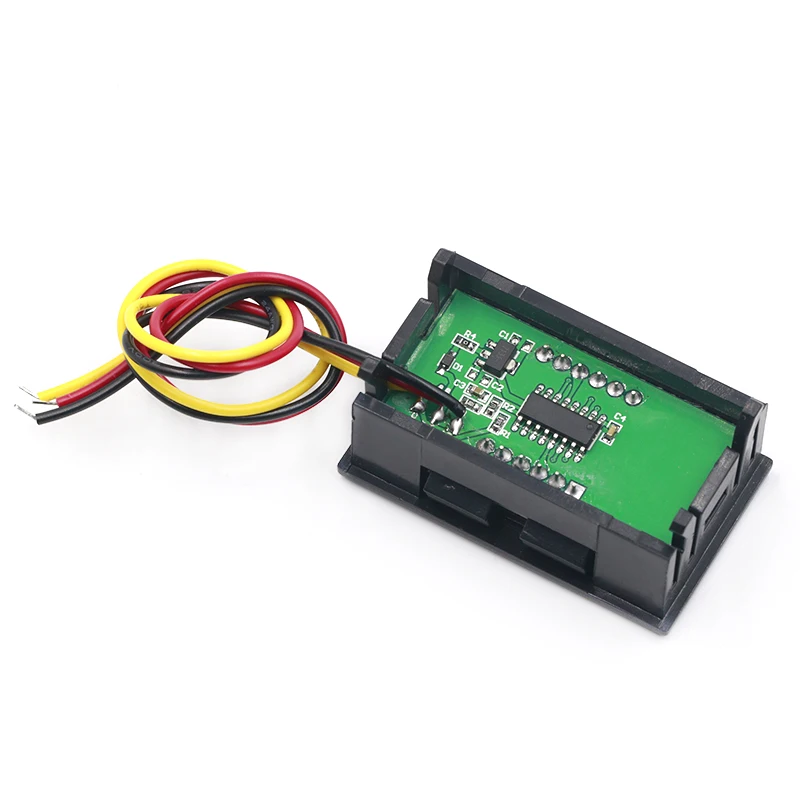 0.56 Inch Mini Red Green Blue LED Display Panel Voltage Meter Voltmeter Home Use Voltage 3 Three Digital DC 4.5V 30V 2 / 3 Wires digital voltmeter