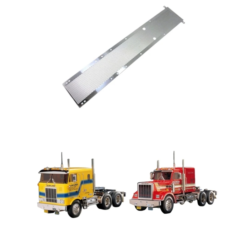 

1/14 Truck Girders Beam Trim Full Metal Plate for Tamiya Tractor King Hauler 56301 Globe Liner 56304 Remote Control Toys