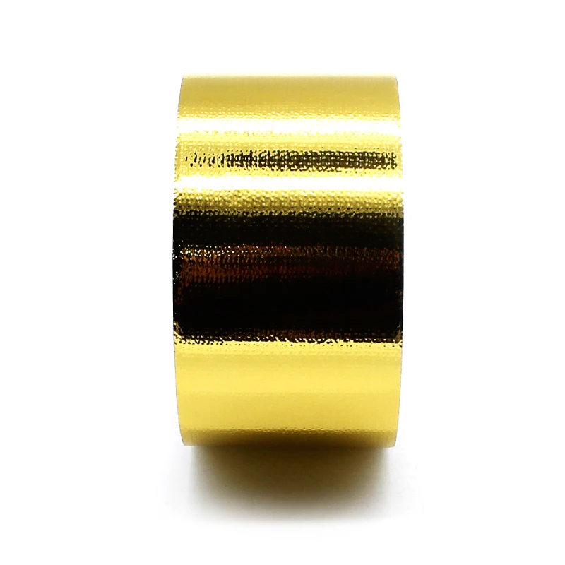 5M Gold Colored Aluminum Foil Paper Aluminum Foil Tape Automotive Exhaust Pipe Decorative Tape Gold Heat Shield Wrap