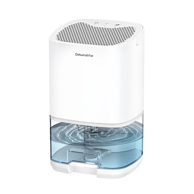 Deshumidificador y purificador de aire 2 en 1 para el hogar para habitación  para cocina, secador de aire absorbente de humedad silencioso blanco -  AliExpress