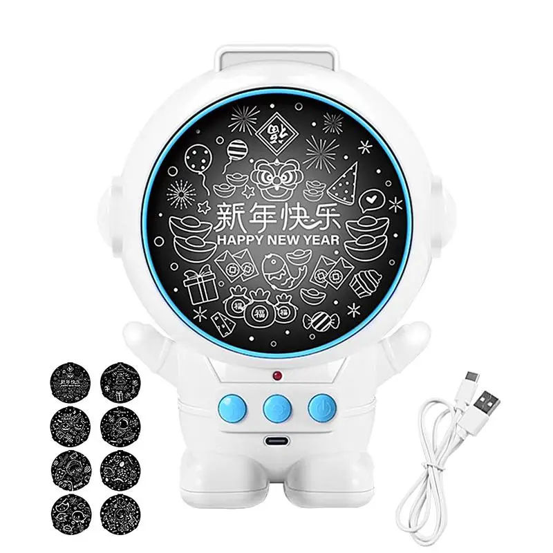 

Space Projector Space-Themed Astronaut Galaxy Projector Portable Astronaut Star Space Projector For Kids Boys And Girls Birthday