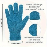 Microfiber Dusting Gloves - Stretchable & Breathable Cleaning Gloves, Non-Waterproof for Cars, Boats, RVs, Pools, Home, Kitchen - Image 26