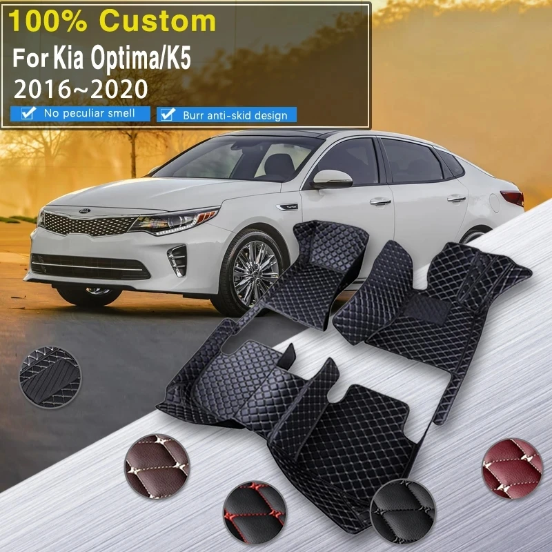 CarFloorMatsForKiaK5OptimaMagentisJF20162020AntidirtyPads