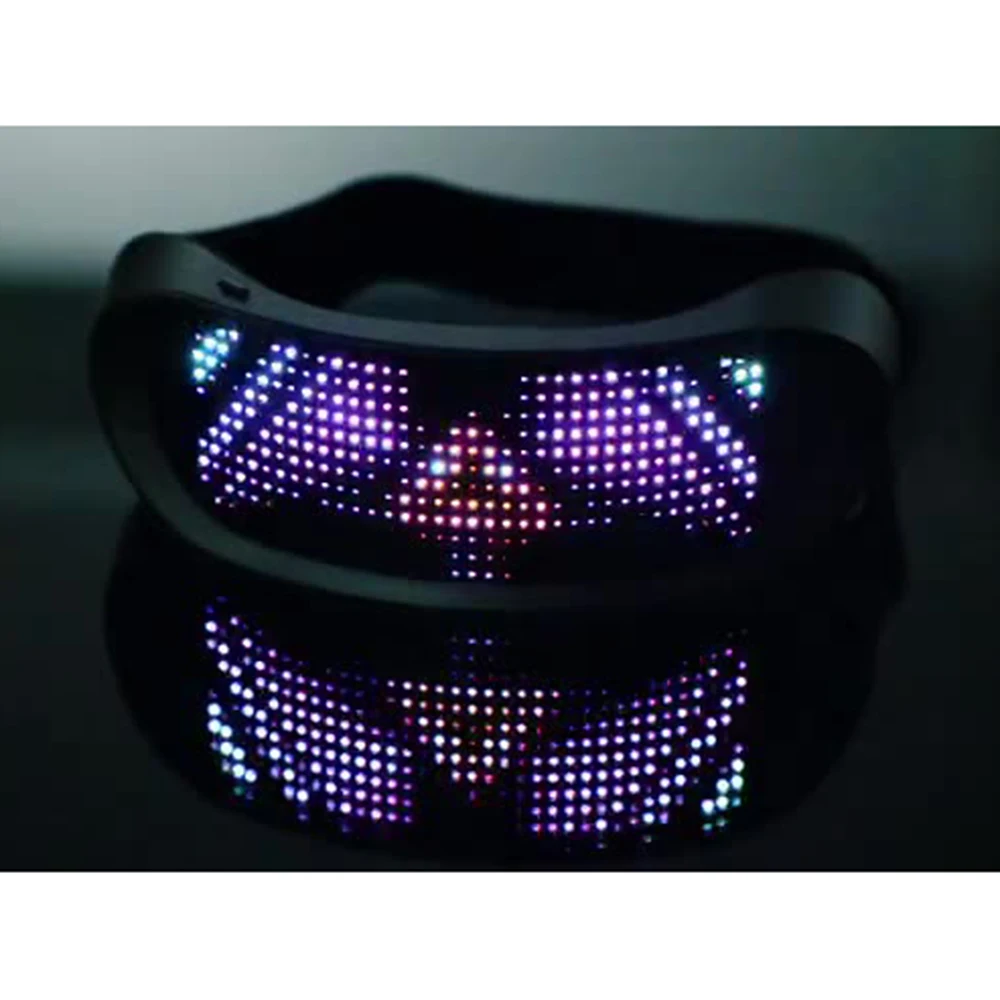 

Cool Luminous Colorful LED Light Up Glasses Glowing Neon Light Flashing Party Glasses For Nightclub DJ Dance Party Decor