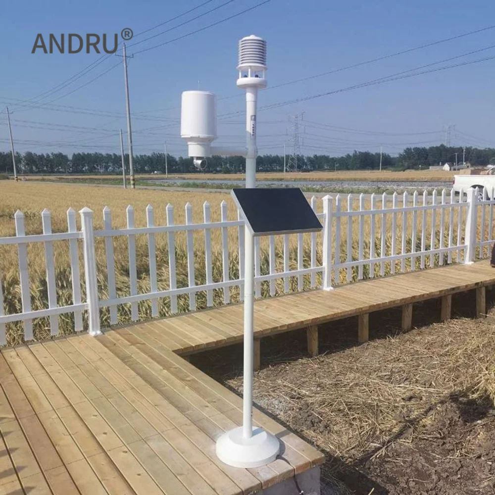 

Guaranteed Quality Agricultural Remote Wireless Weather Station with Sensor