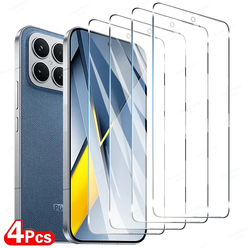 4PCS High-Definition Tempered Glass Screen Protector