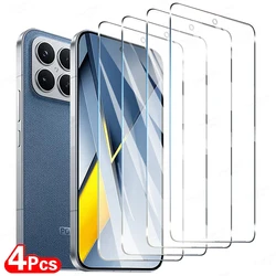 4PCS Protettore dello Schermo in Vetro Temperato ad Alta Definizione