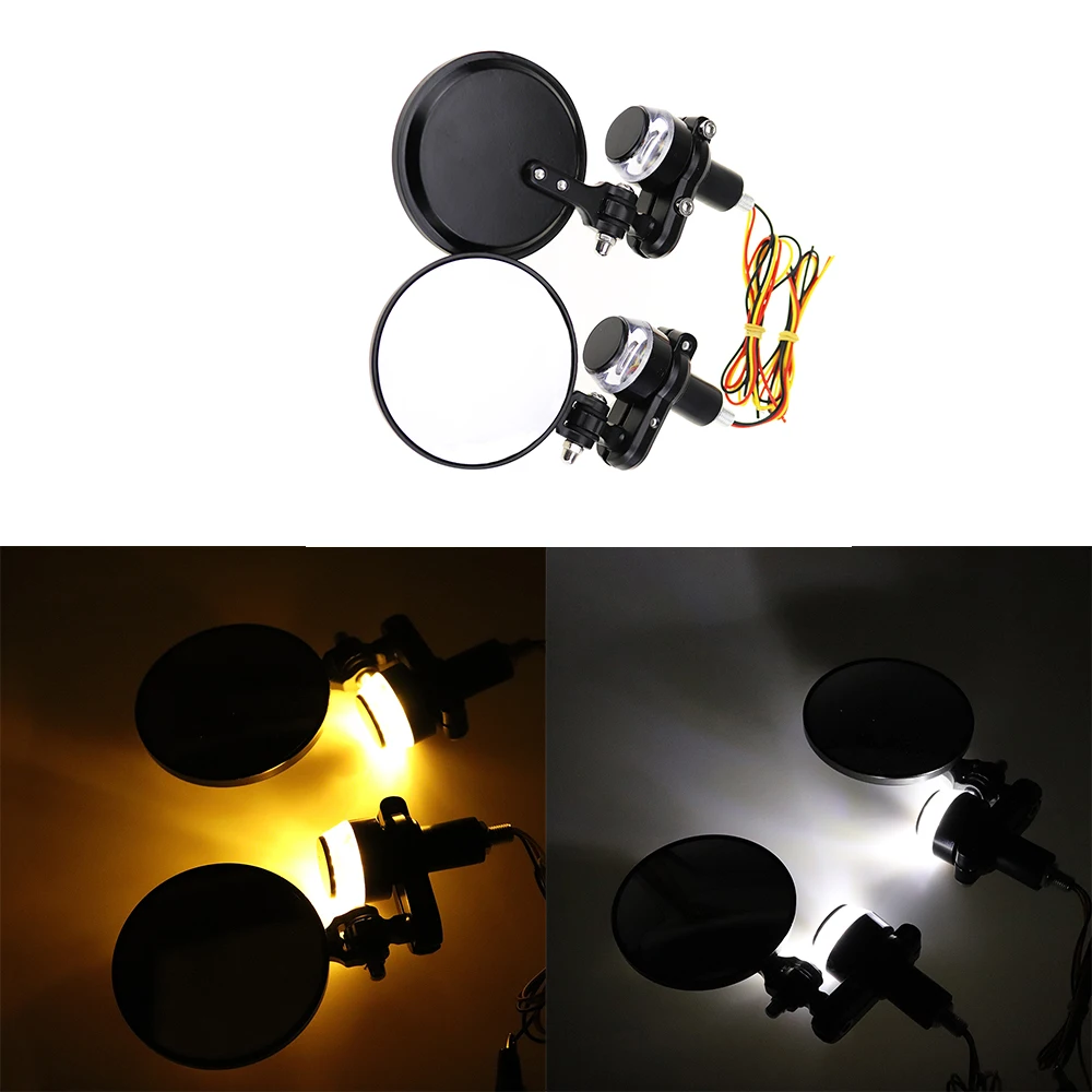 Rétroviseurs UTV Avec LED – Kit Aluminium Pour RZR, Ranger Et Plus (Lot De 2, Avec éclairage)