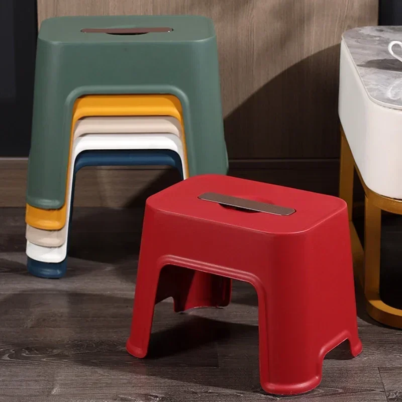 

Children's stool, living room supplies, shoe stool, durable, does not occupy space plastic chair