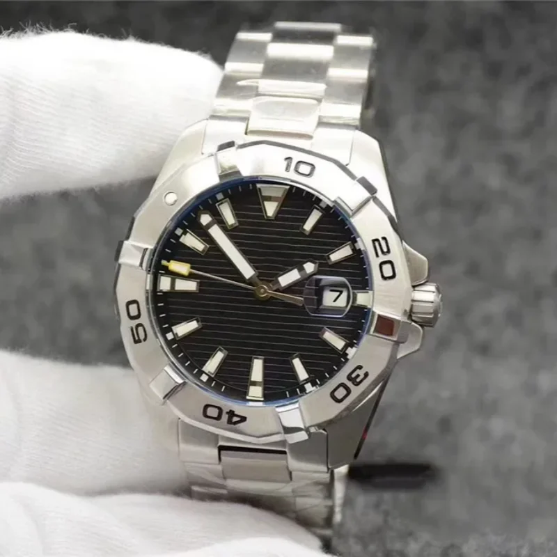 

High Quality Mechanical Watch Men's Luxury Charm 904L Stainless Steel Strap Calendar Watch 44MM