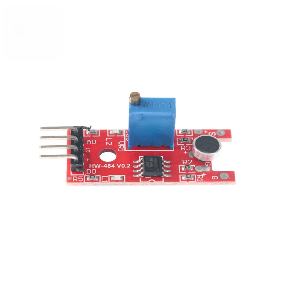 1/2PCS KY-038 Microphone Sound Sensor Module for Arduino Analog Output Voice Detection Board Noise Control DIY Electronics