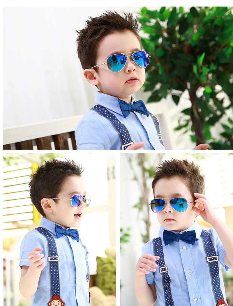 Retro Kids Sunglasses UV400 Brand Designer New Trend Children Sun Glasses Shades Baby Boys Girls Eyewear Gafas De Sol_voghion.com