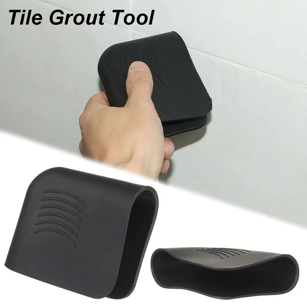 

Sealant Finishing Tool Household Tile Grout Kit Smooth Scraper Caulking Finisher Hand Caulk Tools Grout Scraper