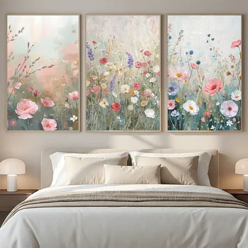 Vintage Floral Canvas Art 1
