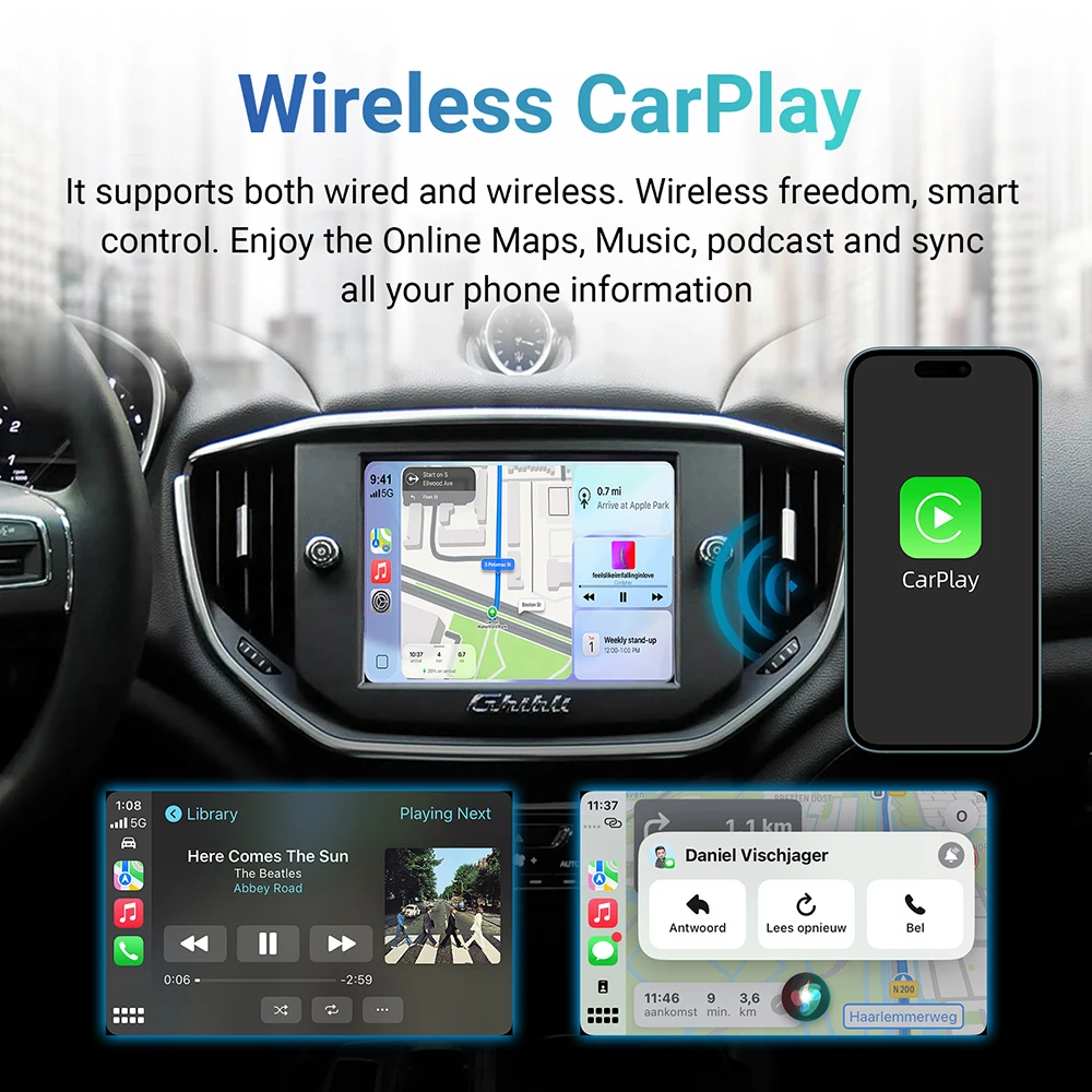 Maserati CarPlay Android Auto Kit Image 4
