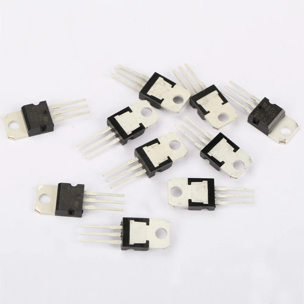 10개 LM317T LM317 1.2V  37V 1.5A 가변 전압 조정기 IC