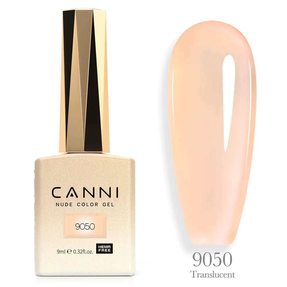 Canni HEMA-Free TPO-Free Transparent Nude Jelly Nail Gel Lacquer - 9ml
