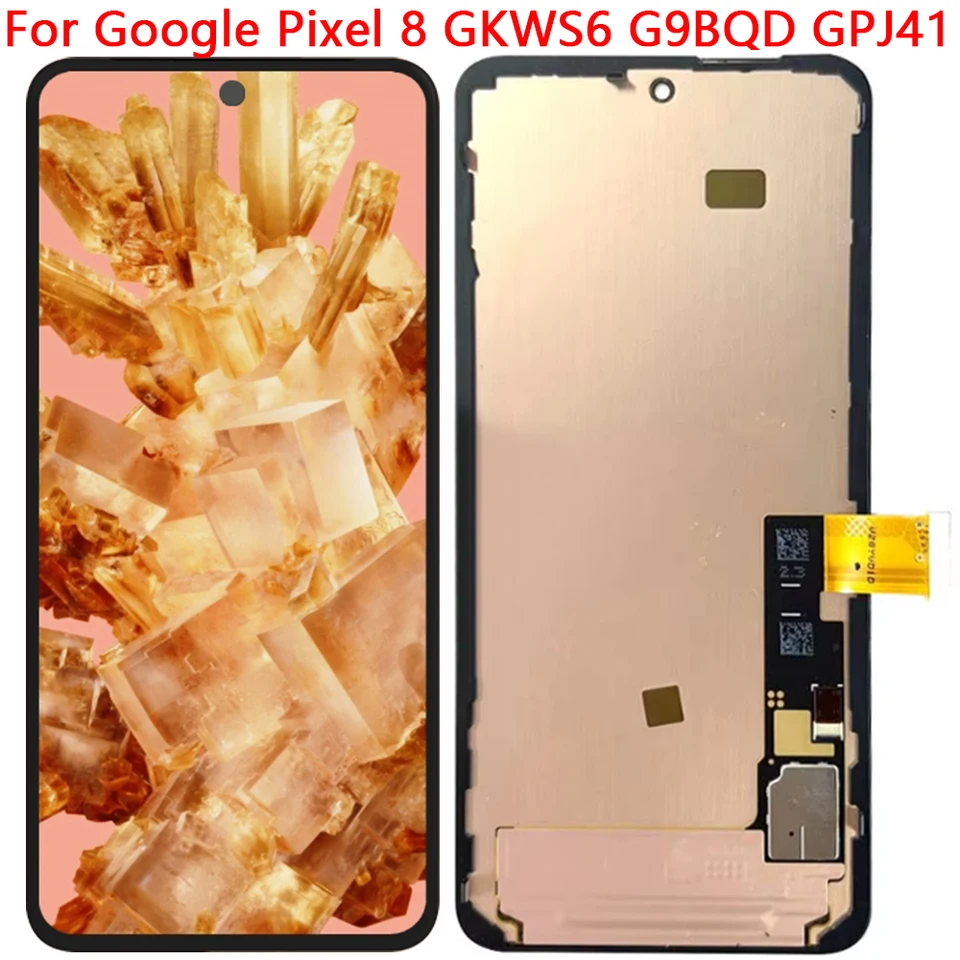 Pixel8 ディスプレイ Original para google pixel 8 tela lcd com quadro 6.2 