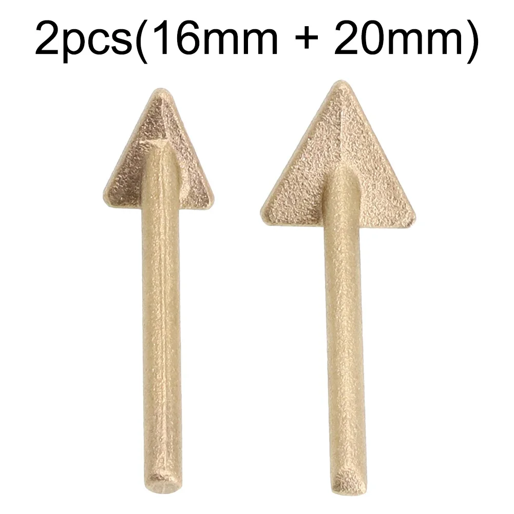 

2 PCS Triangular Soldering Iron Tips Plastic Repair Copper Smoothing Head Leather Raft Repair Wrinkle Ironing Iron Welding Tips