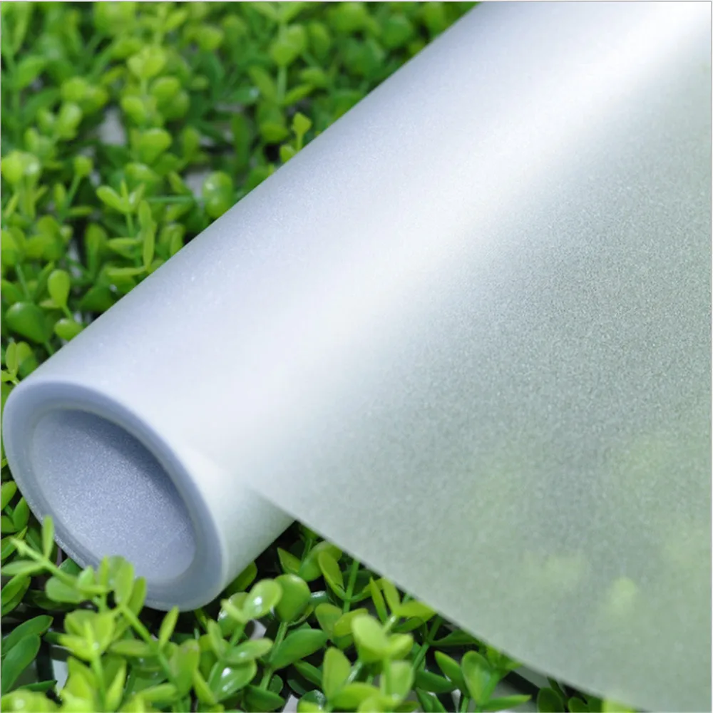 MatteFrostedWindowFilmPrivacySunBlockingSelfAdhesiveWindow