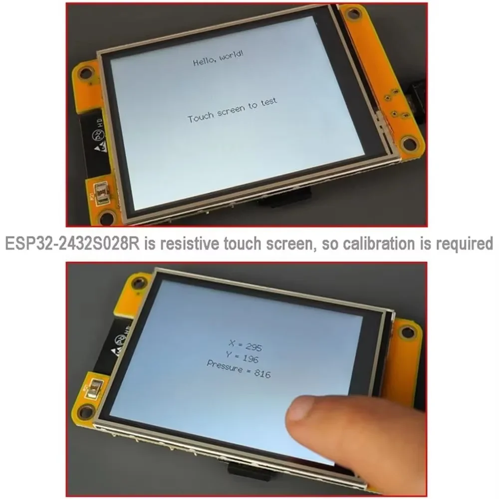 รูปสินค้า หน้าจอสัมผัส 2.8 นิ้ว ESP32 สำหรับโปรเจกต์ DIY