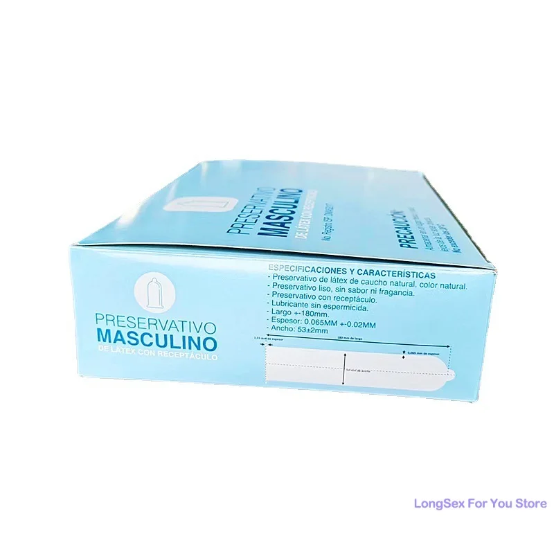 100pcs Lubricated Condoms Sexual Sex Toys Large Oil Penis Sleeves For Adult Men Ultra Thin Stimulation Condom Sex Products 5