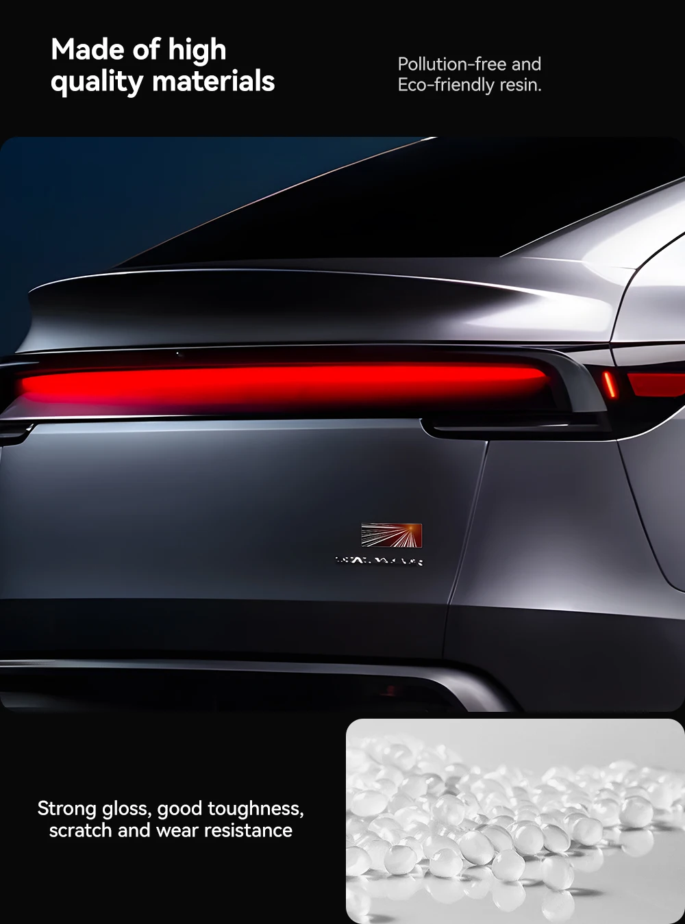 For Model Y/3/X/S Tail Mark Juniper Performance For Tesla PLAID Space-time Tu De