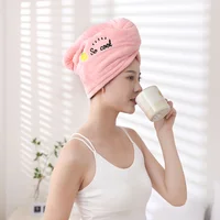 Women Magic Microfiber Shower Bathroom Bath Hat Solid Towel Quick-dry Soft Absorption Turban Hair Head Drying Cap Hair Towel 2