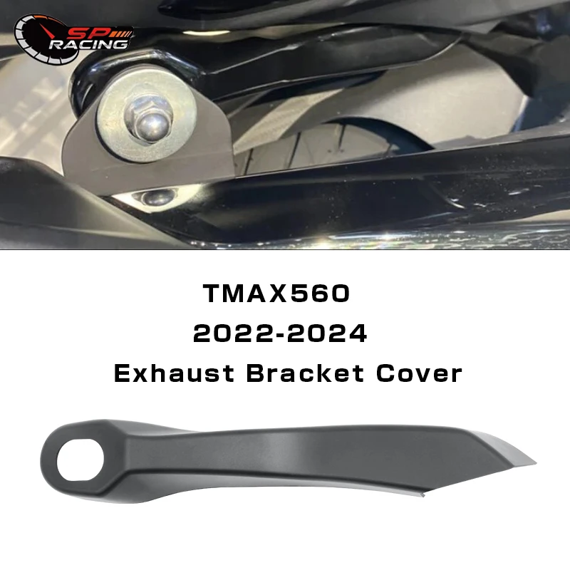

For Yamaha TMAX 560 Tmax-560 2022-2024 Motorcycle Exhaust Pipe Bracket Decorative Cover Special Filler Cover Accessories