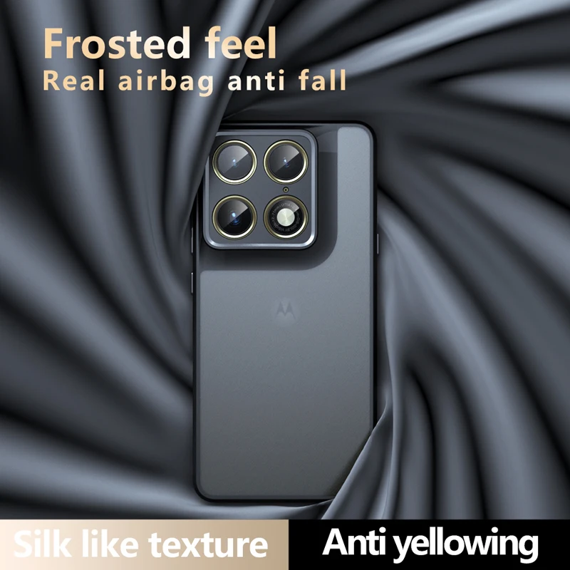 Shockproof Frosted Matte Case with Transparent Cover and Skin Feel
