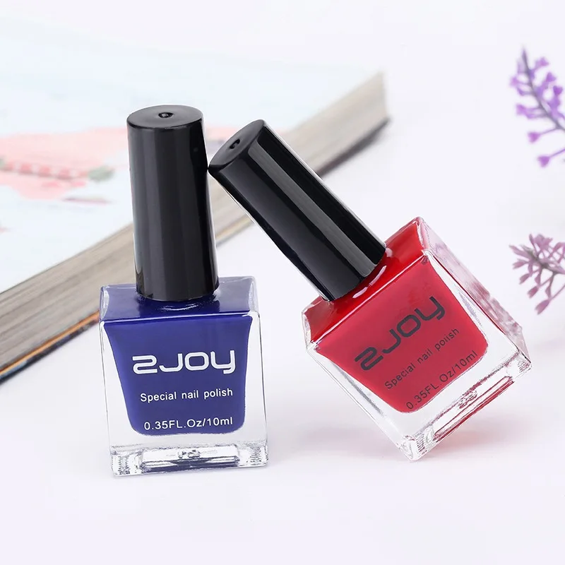 0,35 fl.Oz/10 ml Stempeln Nagel Gel Polnisch Schwarz/Weiß Nagel Stempeln Gel Druck Polnisch Soak Off UV LED Gel Lack Maniküre Werkzeug * – Detail 14