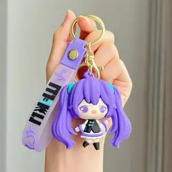 Cute Anime Cartoon Plush Keychain - Fashionable & Versatile Accessory (Hatsune Miku 03)