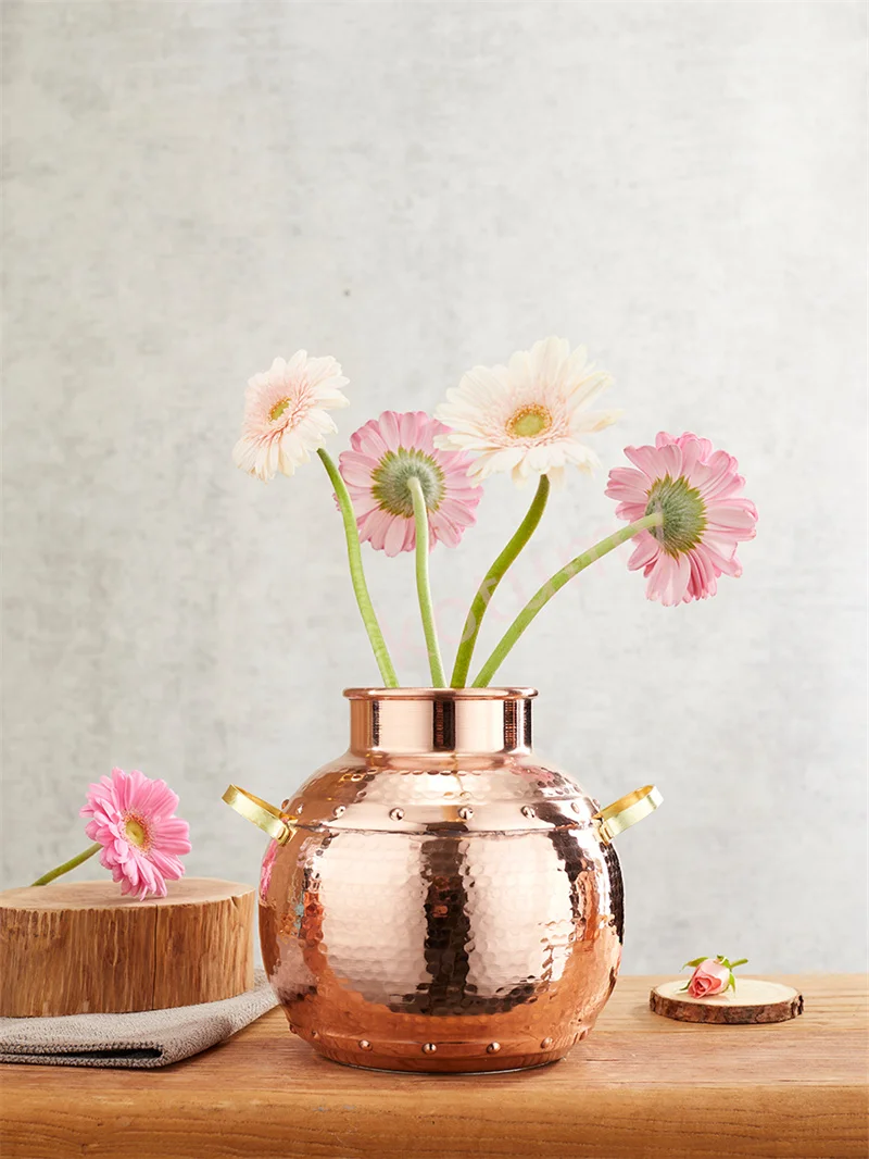 3L Copper Pot Distiller Home Hydrosol Essential Oil Distiller Spirits Alcohol Whiske DIY Retro Pure Red Copper Distillation Sets
