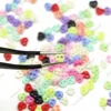 4mm Heart Buttons 100pcs Mini Buttons for Dolls 2Holes Sew Button Decoartive Clothes Buckles Needlework Handmade Accessories 5