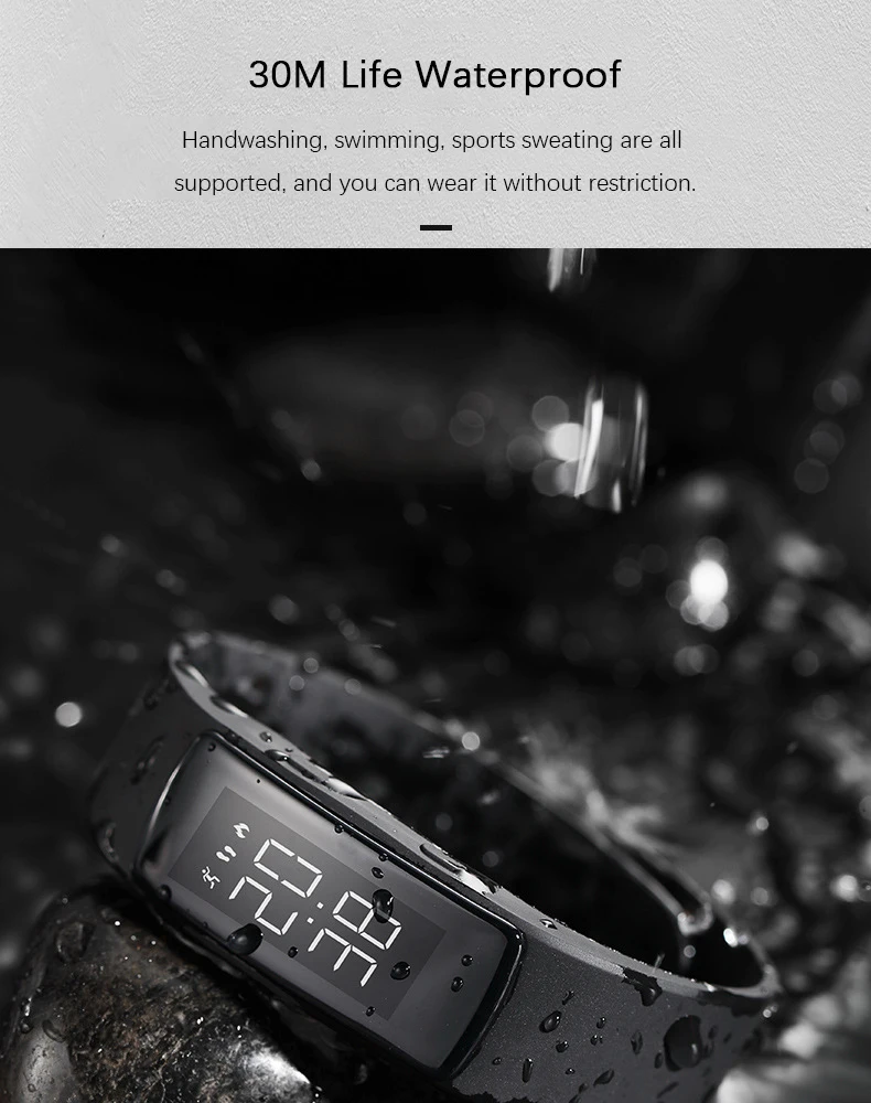 MOVER MY-T8 Wristband 8 Smart Bracelet AMOLED Blood Oxygen Fitness Tracker Heart Rate Bluetooth Waterproof Bracelet 8