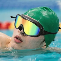 2PCS Swimming Waterproof Goggles Wide View Swim Sports Eyewear Anti Fog UV Protection Swimming Goggles Swimming Accessories New