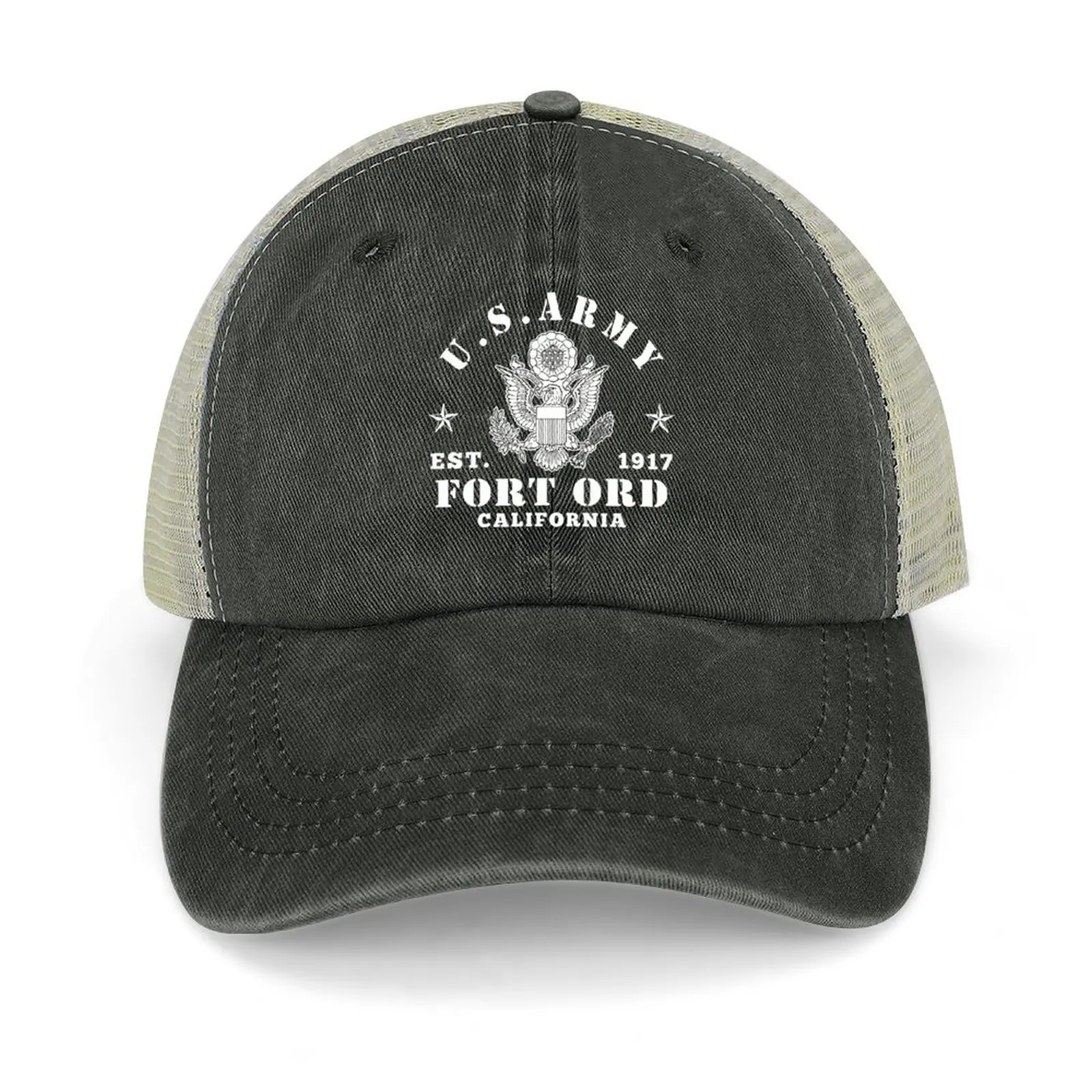 

Fort Ord In California Army Base Cowboy Hat funny hat Anime Fashion Beach Mens Hats Women's
