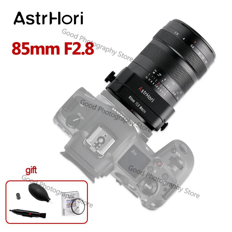 

AstrHori 85 мм F2.8 Полнокадровый портретный объектив с наклоном макрообъектив для Canon RF EOS R Fuji X SONY E Nikon Z Leica L крепление для камеры