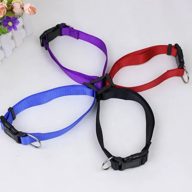 Adjustable Pet Dog Collar Nylon Dog Collars Classic For Puppy Small Medium And Large Dogs Soft Comfortable Pet Training Collar 6