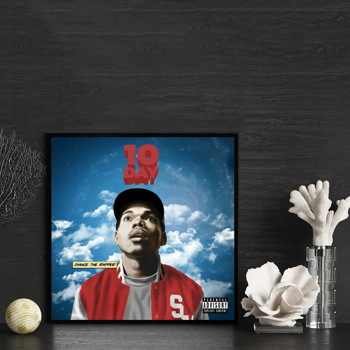 Chance The Rapper 10 Day Music Album Cover Poster Canvas Art Print Home Decor Pittura Murale (Senza Cornice)