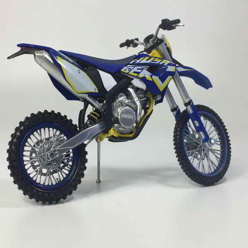 1:12 Husaberg 산악 스포츠 유틸리티 오토바이 다이캐스트 시뮬레이션 디스플레이 모델, 어린이 크리스마스 선물, FE390 FE501
